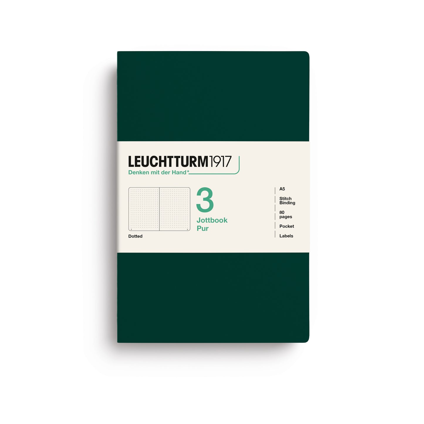 Leuchtturm Notebook Jottbook Medium A5 Softcover Dot Grid