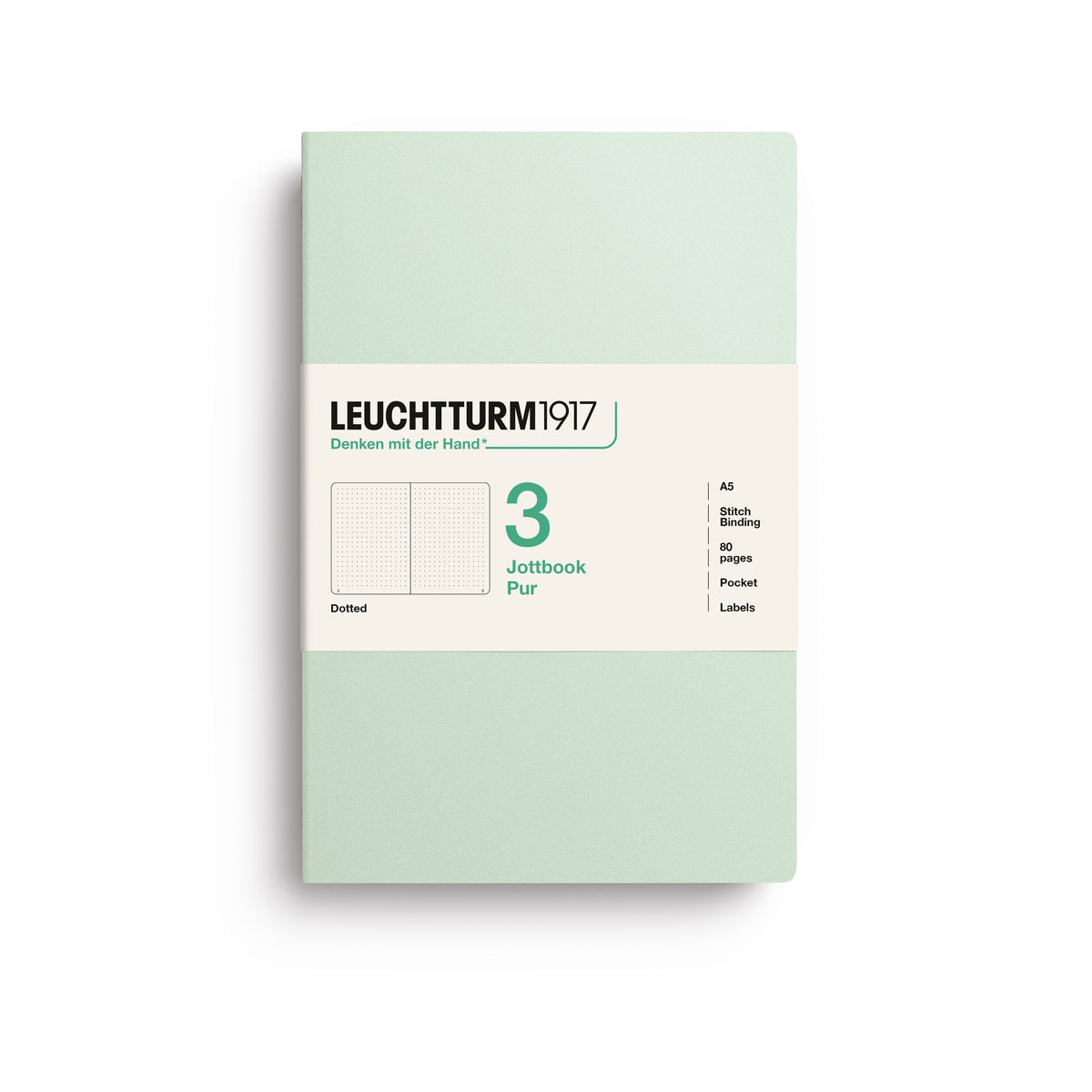 Leuchtturm Notebook Jottbook Medium A5 Softcover Dot Grid