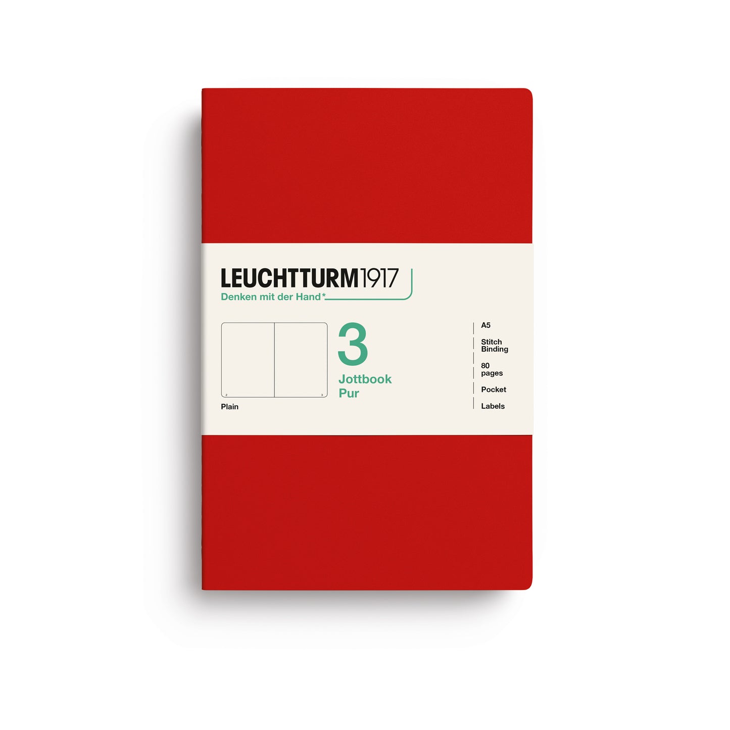 Leuchtturm Notebook Jottbook Medium A5 Softcover Blank