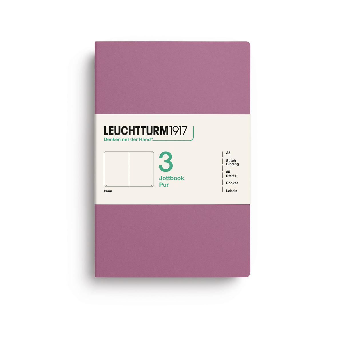 Leuchtturm Notebook Jottbook Medium A5 Softcover Blank