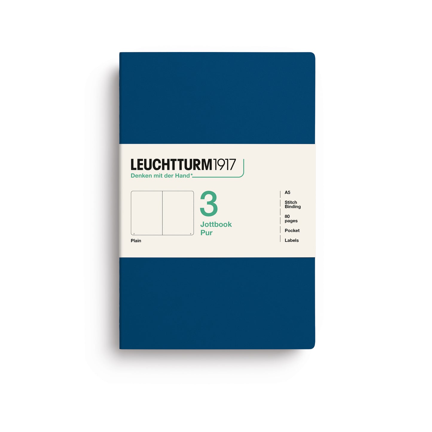 Leuchtturm Notebook Jottbook Medium A5 Softcover Blank