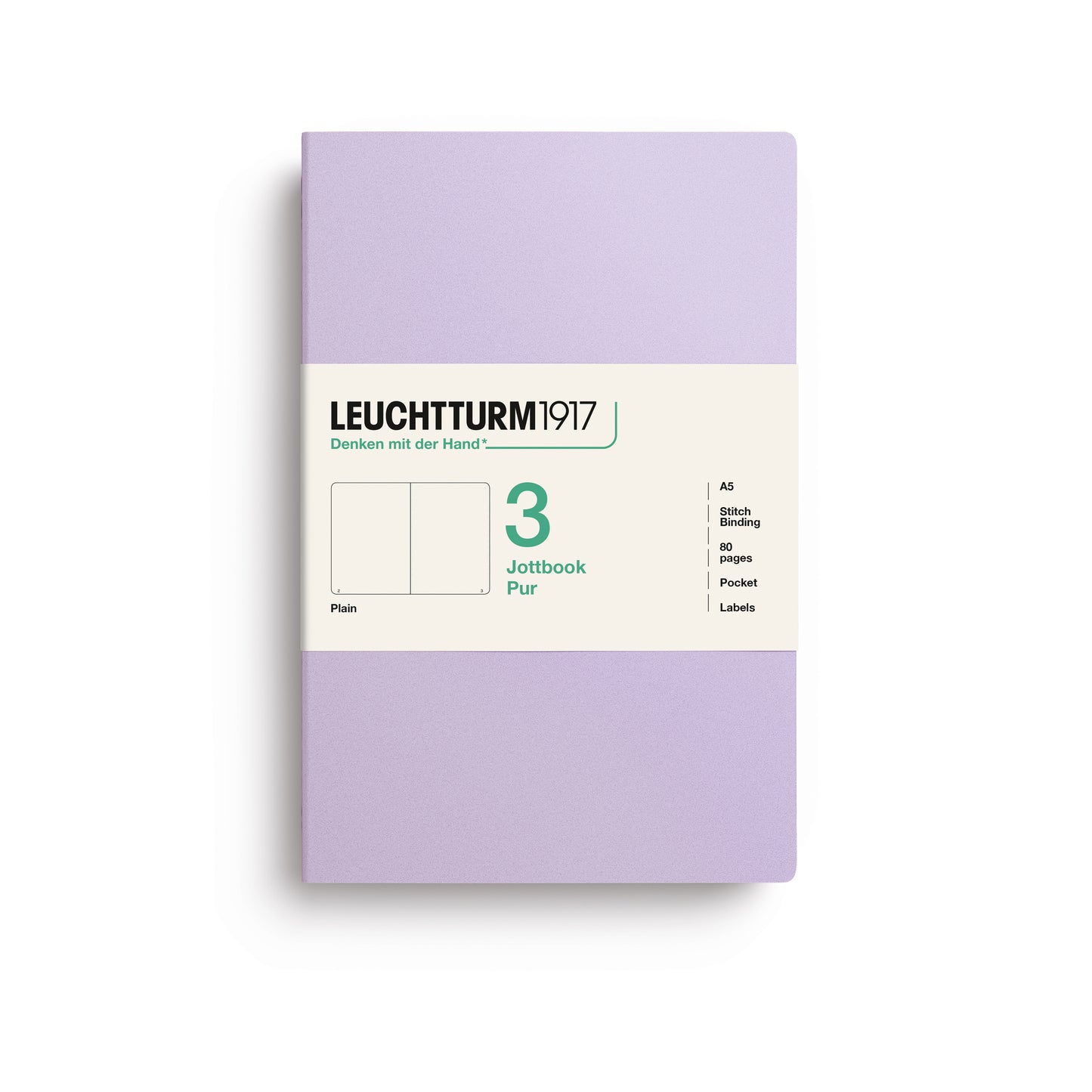 Leuchtturm Notebook Jottbook Medium A5 Softcover Blank
