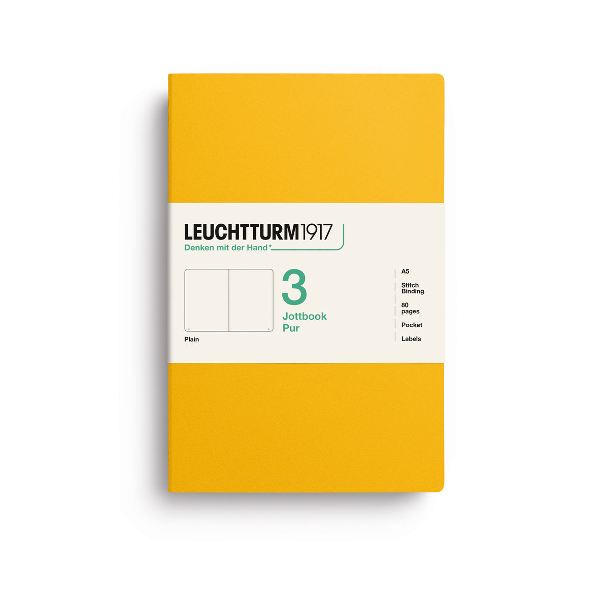 Leuchtturm Notebook Jottbook Medium A5 Softcover Blank