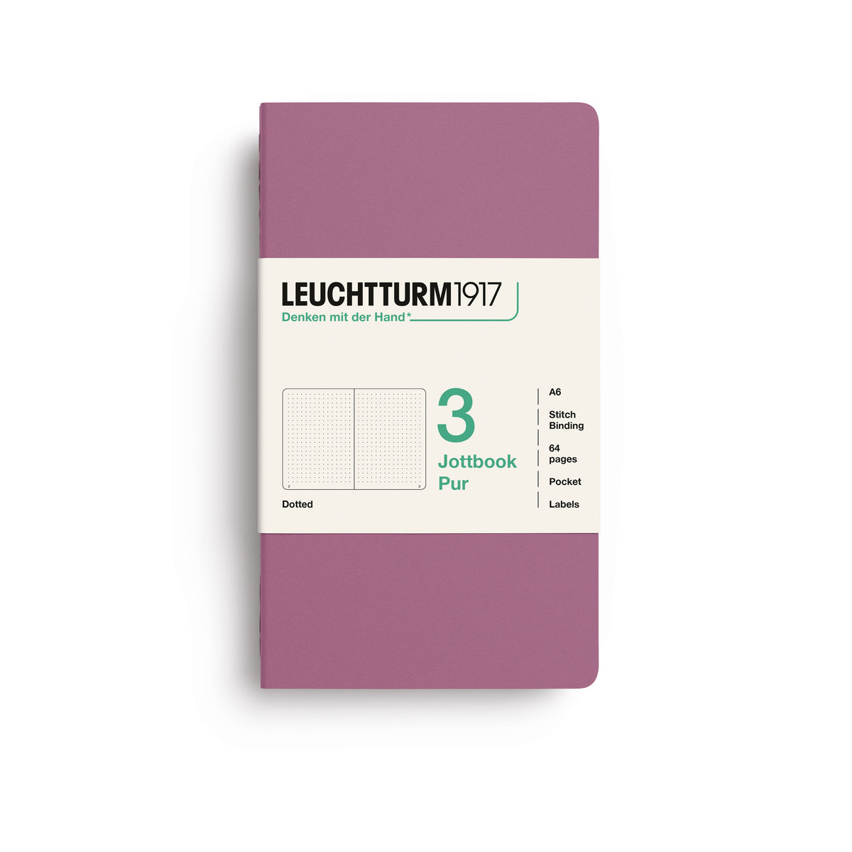 Leuchtturm Notebook Jottbook Small A6 Softcover Dot Grid