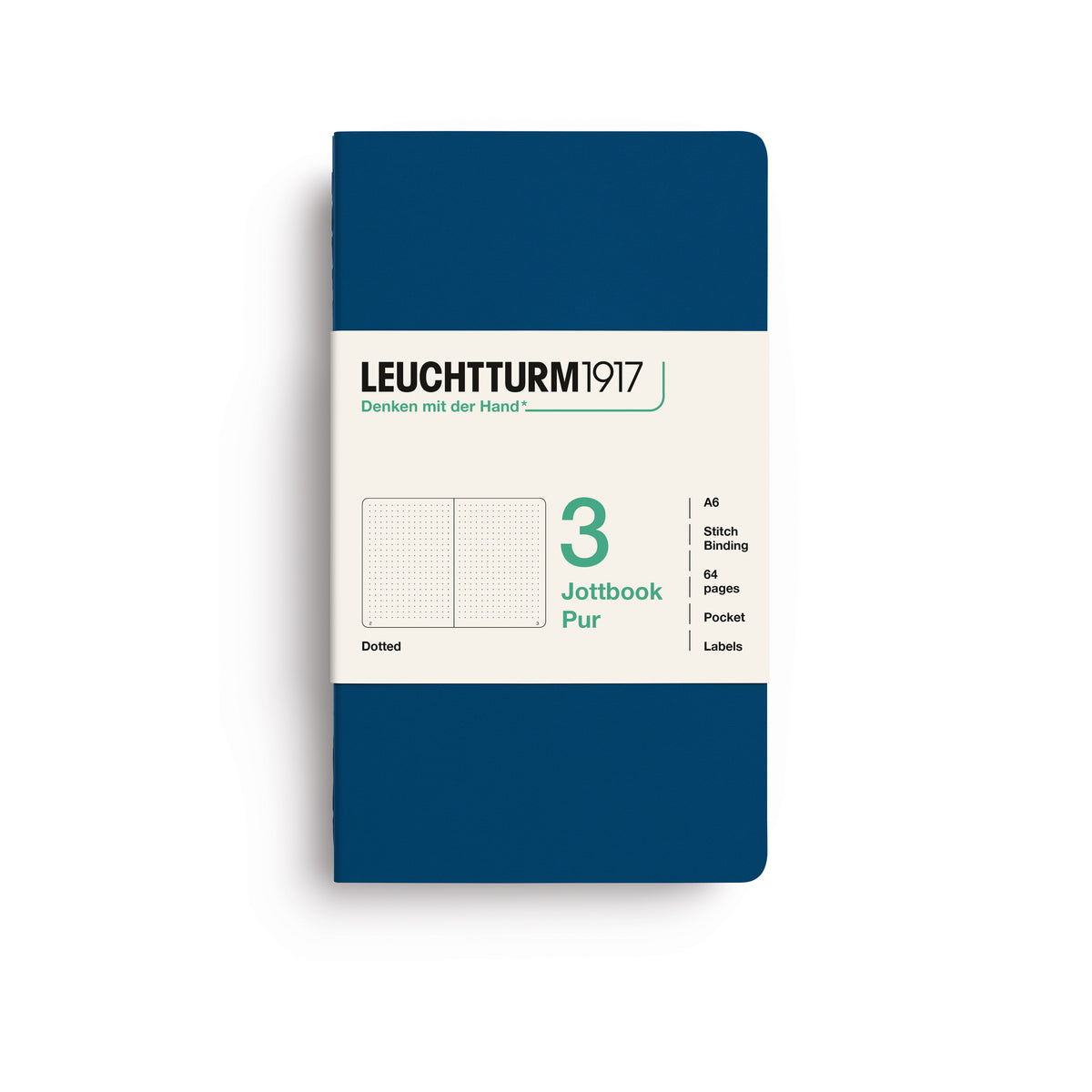 Leuchtturm Notebook Jottbook Small A6 Softcover Dot Grid