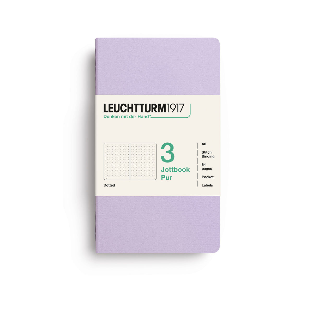 Leuchtturm Notebook Jottbook Small A6 Softcover Dot Grid