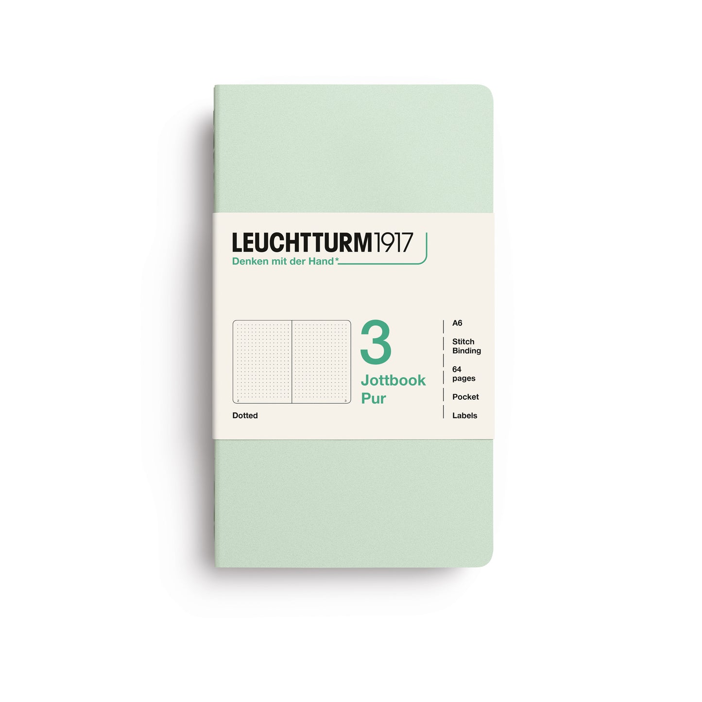 Leuchtturm Notebook Jottbook Small A6 Softcover Dot Grid