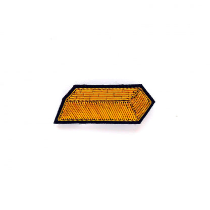 Macon&Lesquoy Hand-Embroidered Brooch