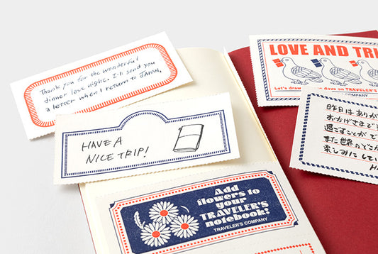 TRC TRAVELER'S notebook Refill LOVE AND TRIP Red Regular