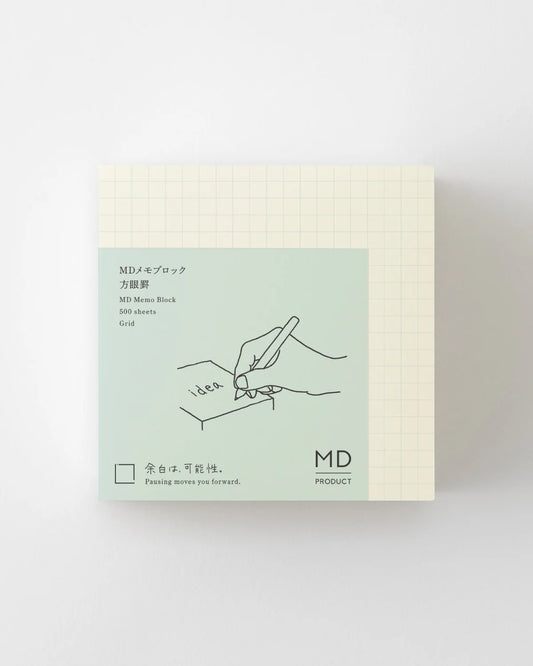 MD Block Memo Pad Grid