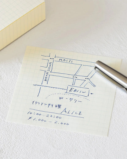 MD Block Memo Pad Grid