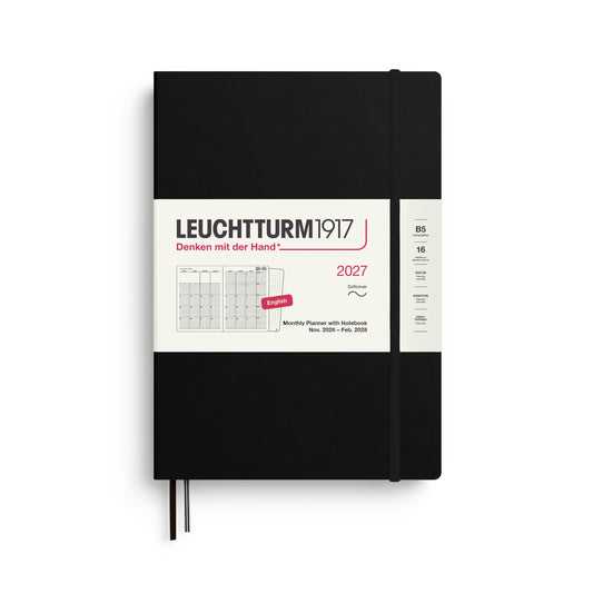 Leuchtturm  2026-2028 16M Monthly Planner & Notebook B5 Softcover