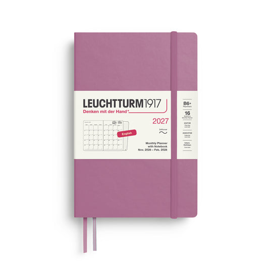 Leuchtturm 2026-2028 16M Monthly Planner & Notebook B6+ Softcover
