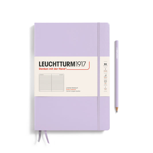 Leuchtturm Notebook Composition B5 Hardcover Lined