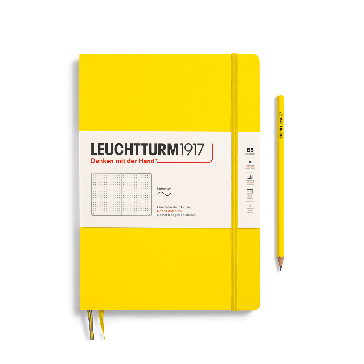 Leuchtturm Notebook Composition B5 Softcover Dotted
