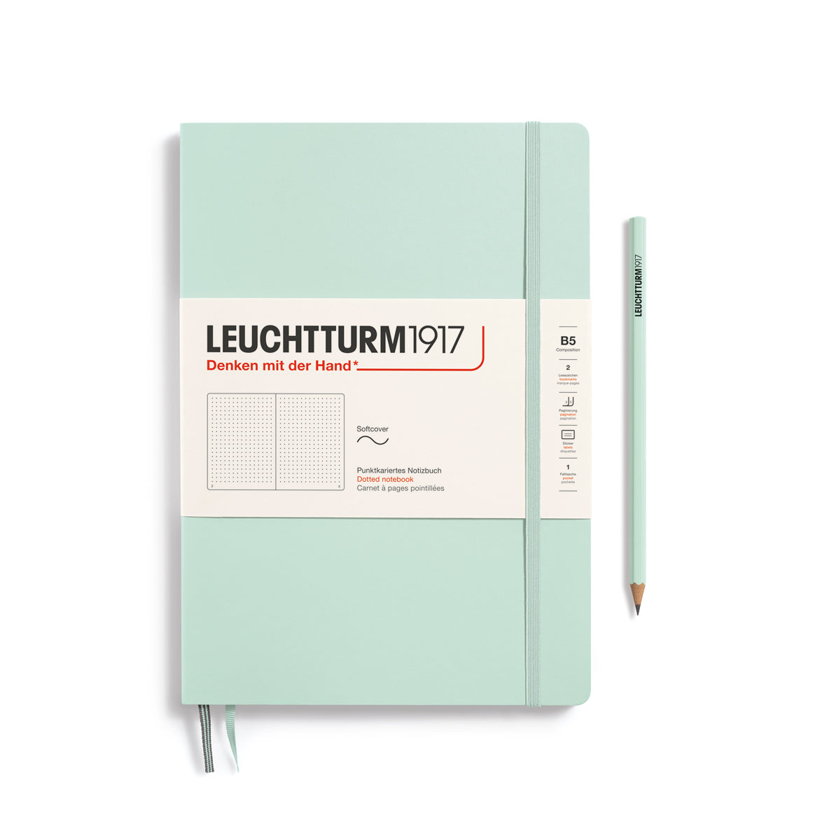 Leuchtturm Notebook Composition B5 Softcover Dotted