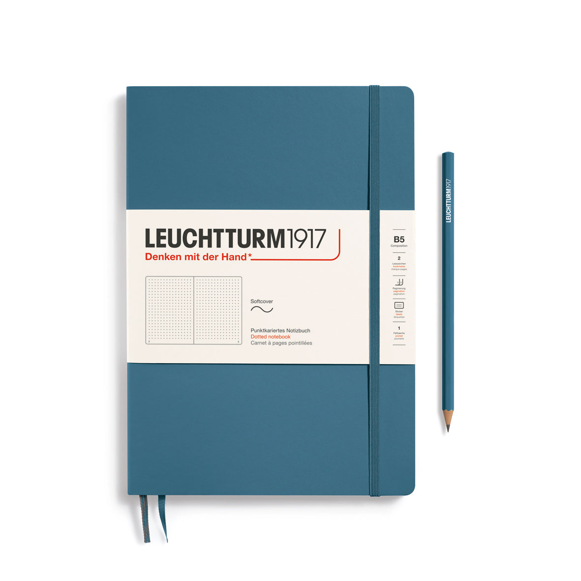 Leuchtturm Notebook Composition B5 Softcover Dotted