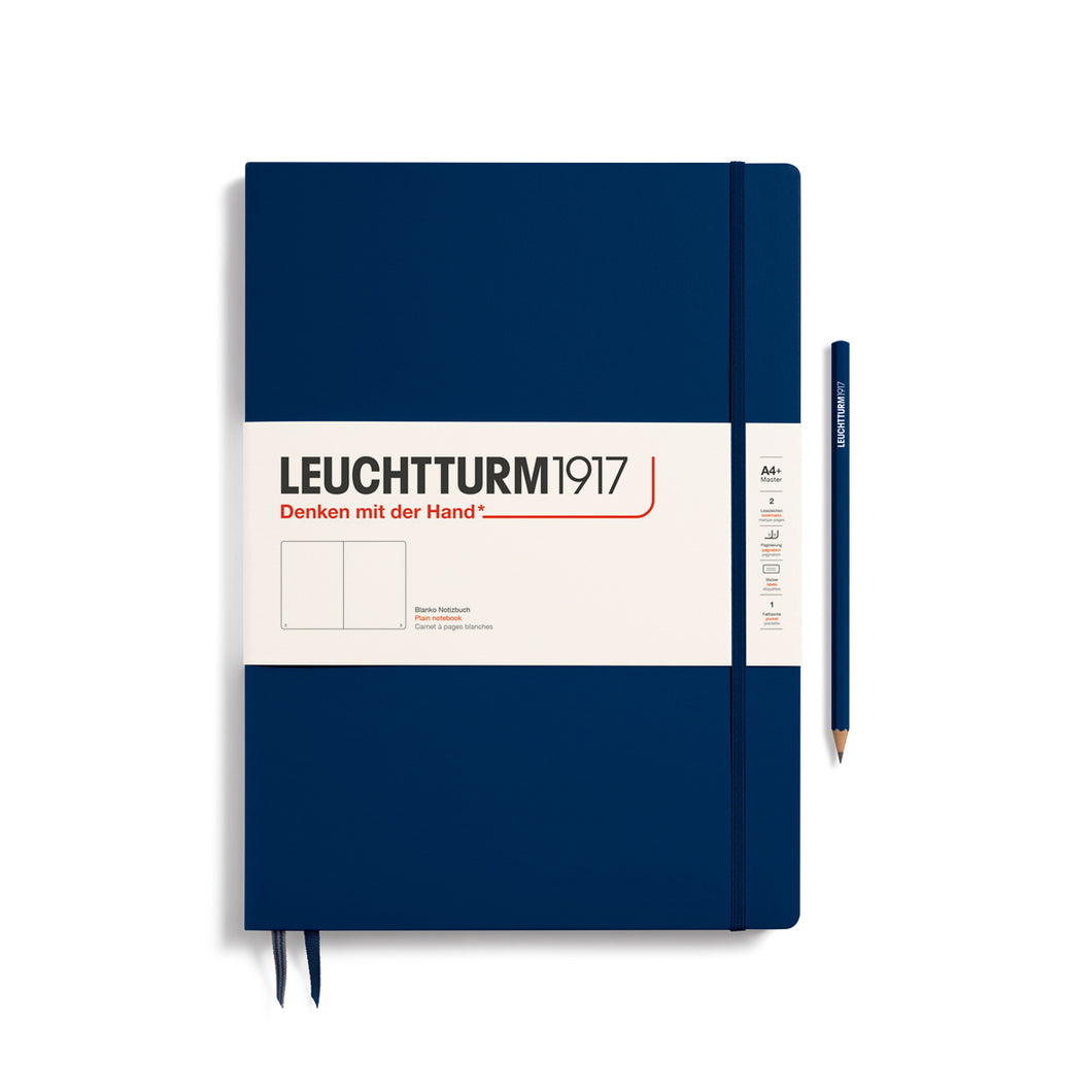 Leuchtturm Notebook Master Slim A4+ Hardcover Blank