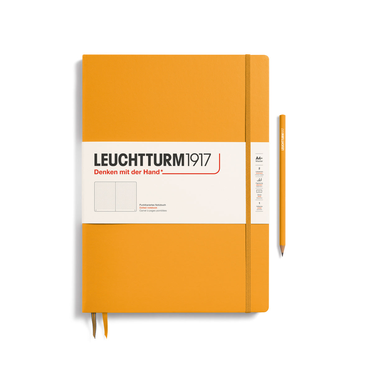 Leuchtturm Notebook Master Slim A4+ Hardcover Dotted