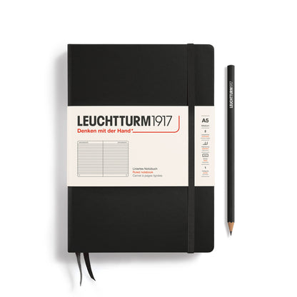 Leuchtturm Notebook Medium A5 Hardcover Lined