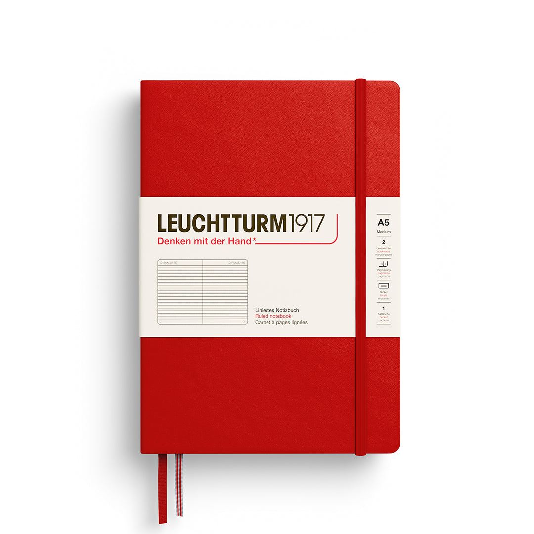 Leuchtturm Notebook Medium A5 Hardcover Lined