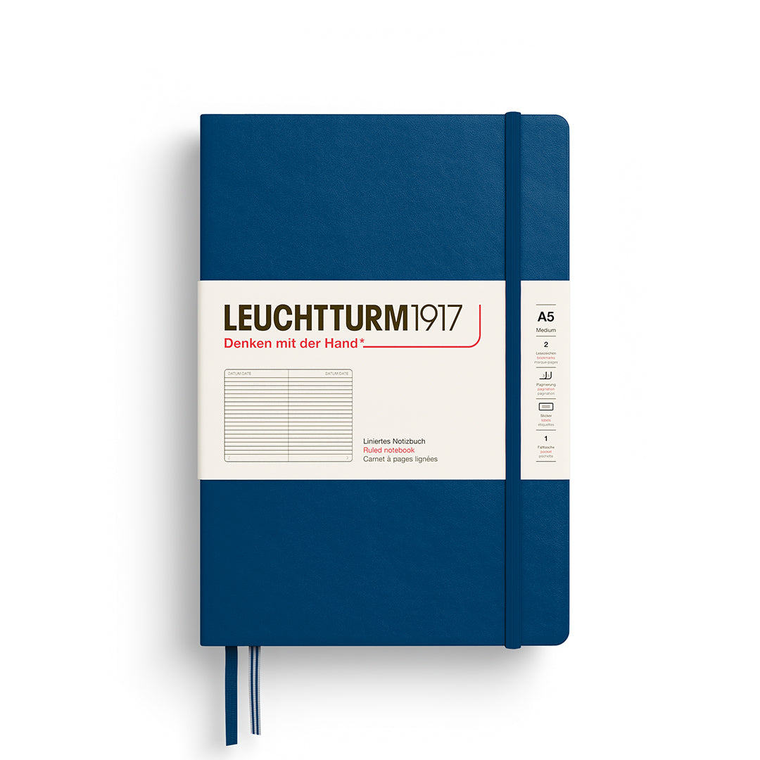 Leuchtturm Notebook Medium A5 Hardcover Lined