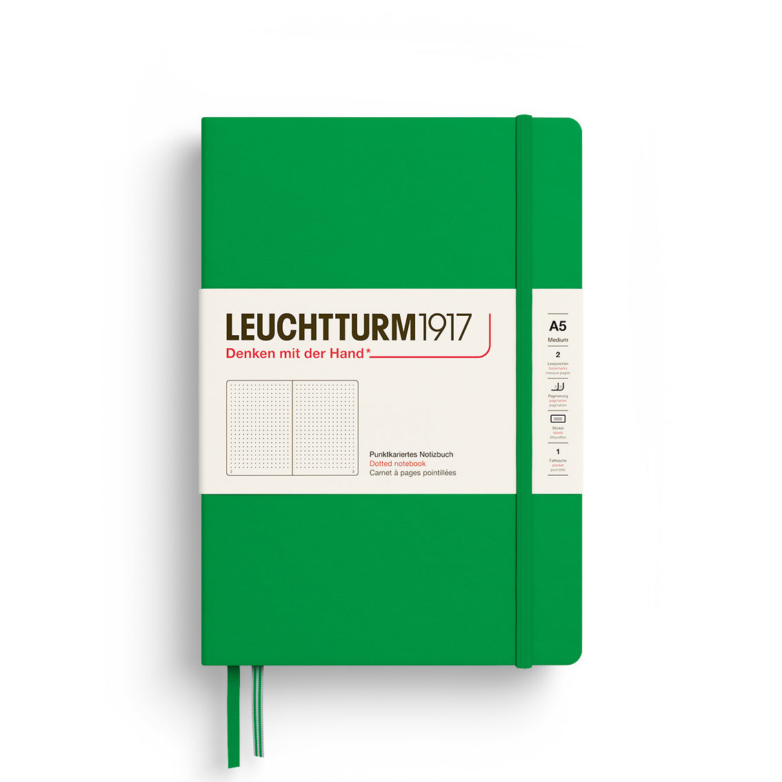 Leuchtturm Notebook Medium A5 Hardcover Dotted