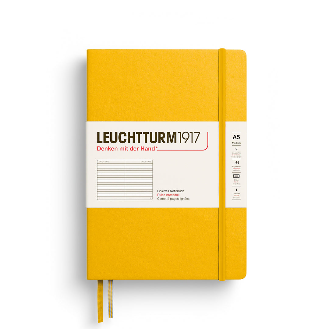 Leuchtturm Notebook Medium A5 Hardcover Lined