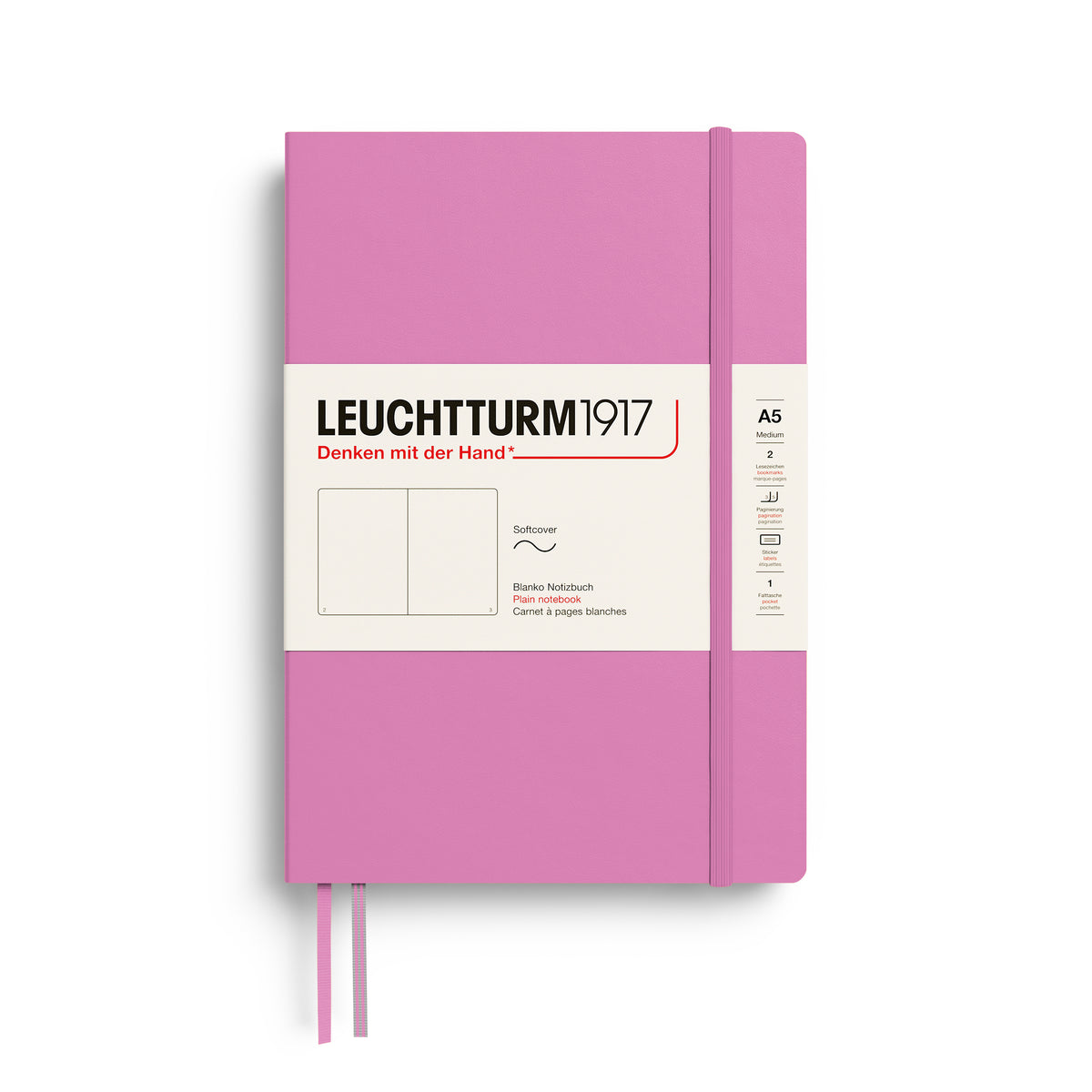 Leuchtturm Notebook Medium A5 Softcover Blank