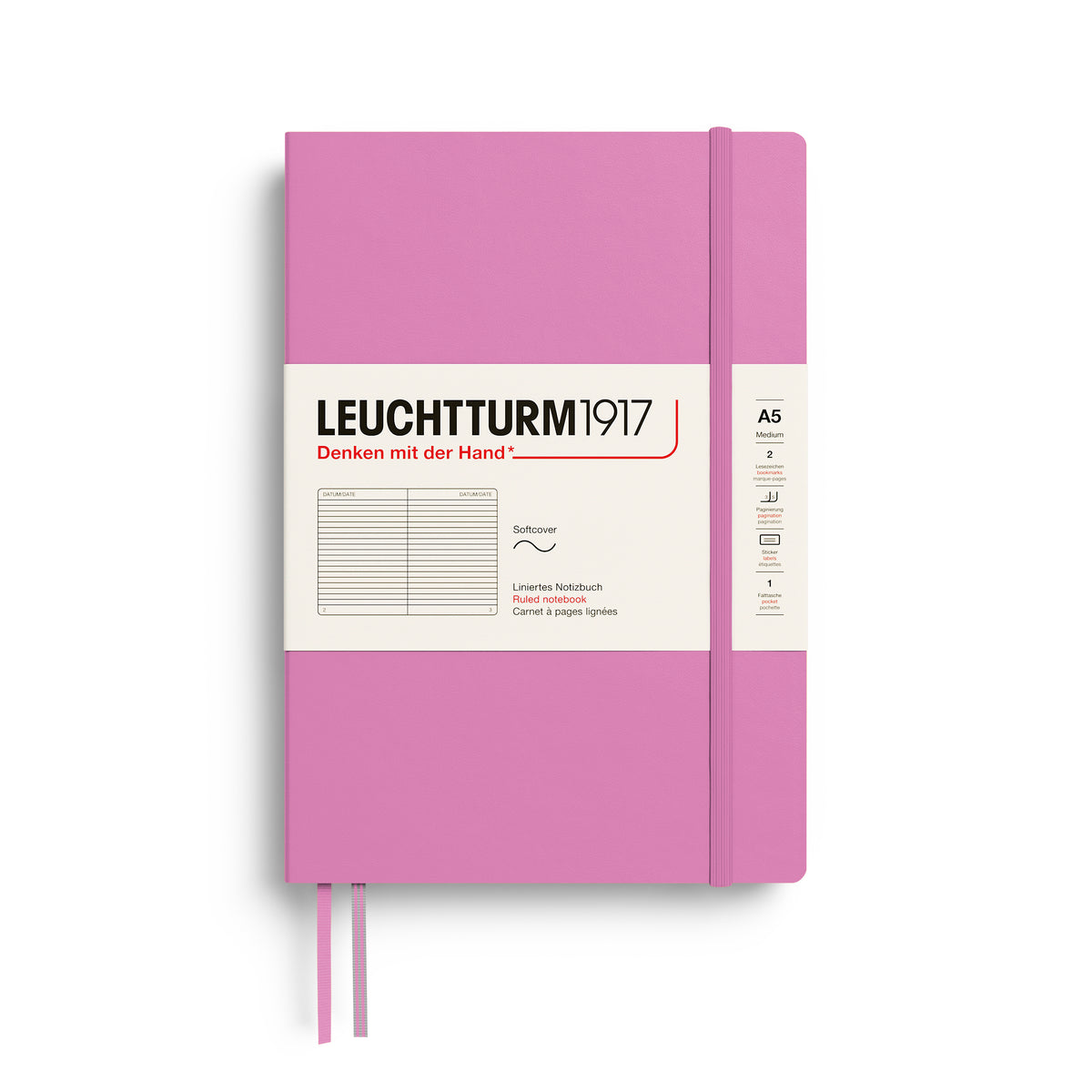 Leuchtturm Notebook Medium A5 Softcover Lined