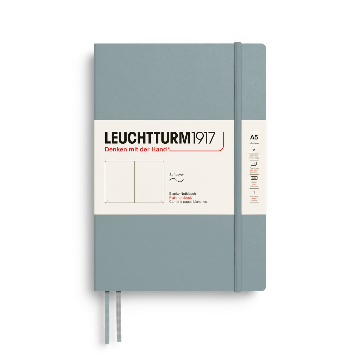 Leuchtturm Notebook Medium A5 Softcover Blank