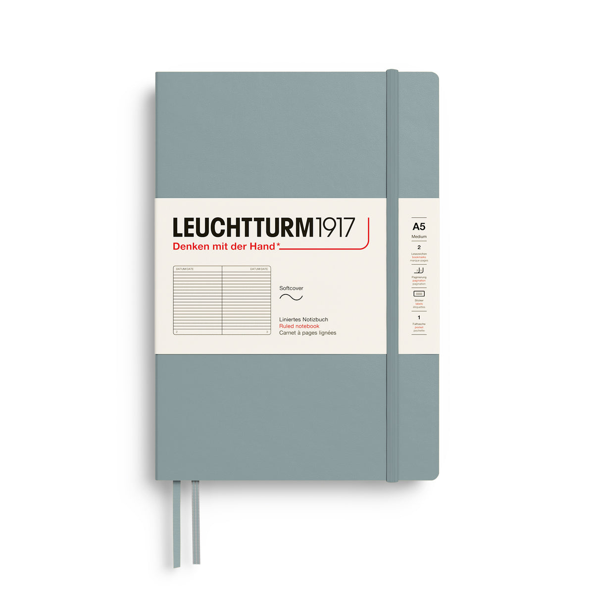 Leuchtturm Notebook Medium A5 Softcover Lined