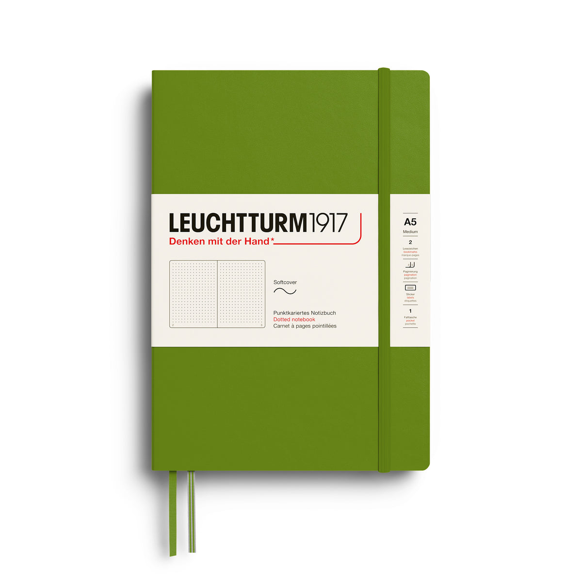 Leuchtturm Notebook Medium A5 Softcover Dotted