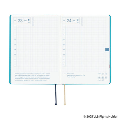 Hobonichi 2026 Planner HON A6 English Virginia Lee Burton: The Little House