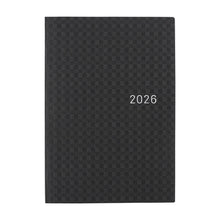 Load image into Gallery viewer, Hobonichi 2026 Planner HON A6 English Paper Series: Black Gingham
