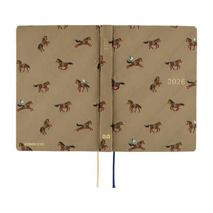 Hobonichi 2026 Planner HON A6 English Bow & Tie