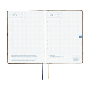 Hobonichi 2026 Planner HON A6 English Bow & Tie