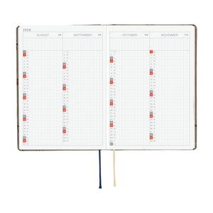 Hobonichi 2026 Planner HON A6 English Bow & Tie