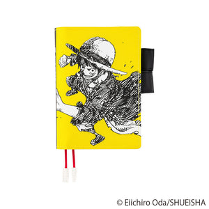 Hobonichi A6 Cover ONE PIECE Magazine: Straw Hat Luffy (Yellow)