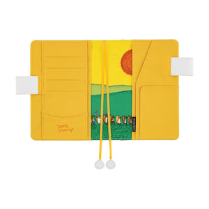 Hobonichi Cover A6 100% ORANGE: Squirrel Squadron