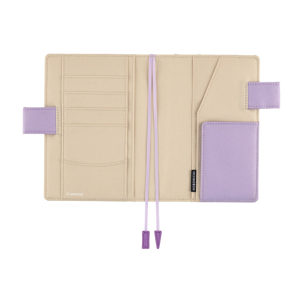 Hobonichi Cover Unsodo: Bijutsukai (Plum and Dianthus) A6