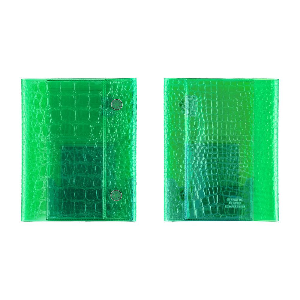 Hobonichi Cover A6 beautiful people: Nothing to Hide (Green)