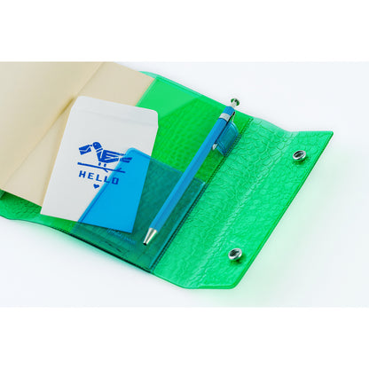 Hobonichi Cover A6 beautiful people: Nothing to Hide (Green)