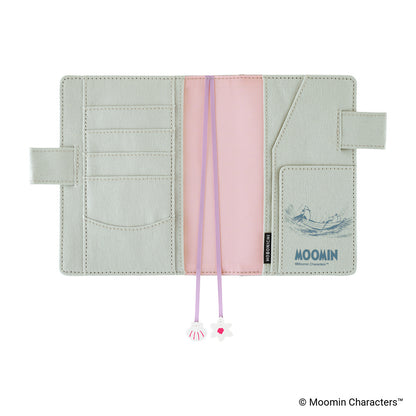 Hobonichi Cover A6 Moomin: My Yard (Pale Mint)