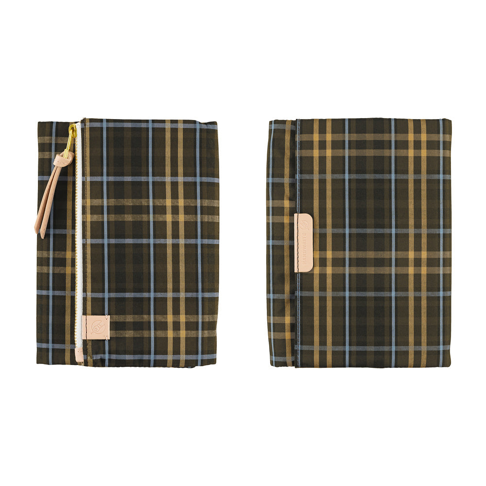Hobonichi Cover A6 Tragen: Bitter Plaid