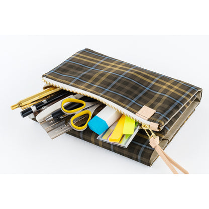 Hobonichi Cover A6 Tragen: Bitter Plaid