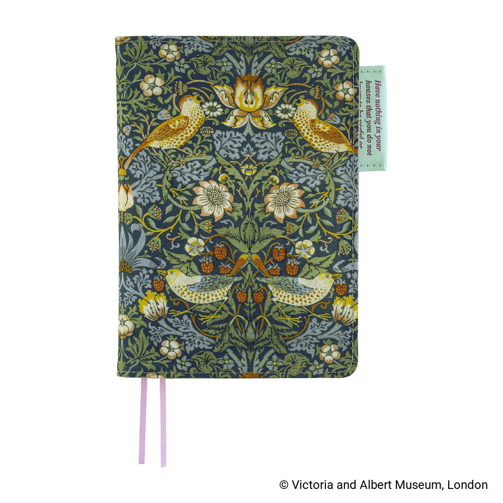 Hobonichi Cover A6 V&A Series: Strawberry Thief