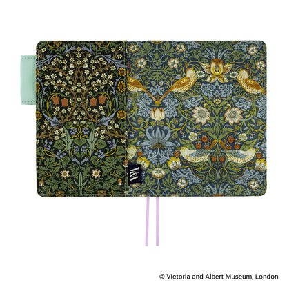 Hobonichi Cover A6 V&A Series: Strawberry Thief