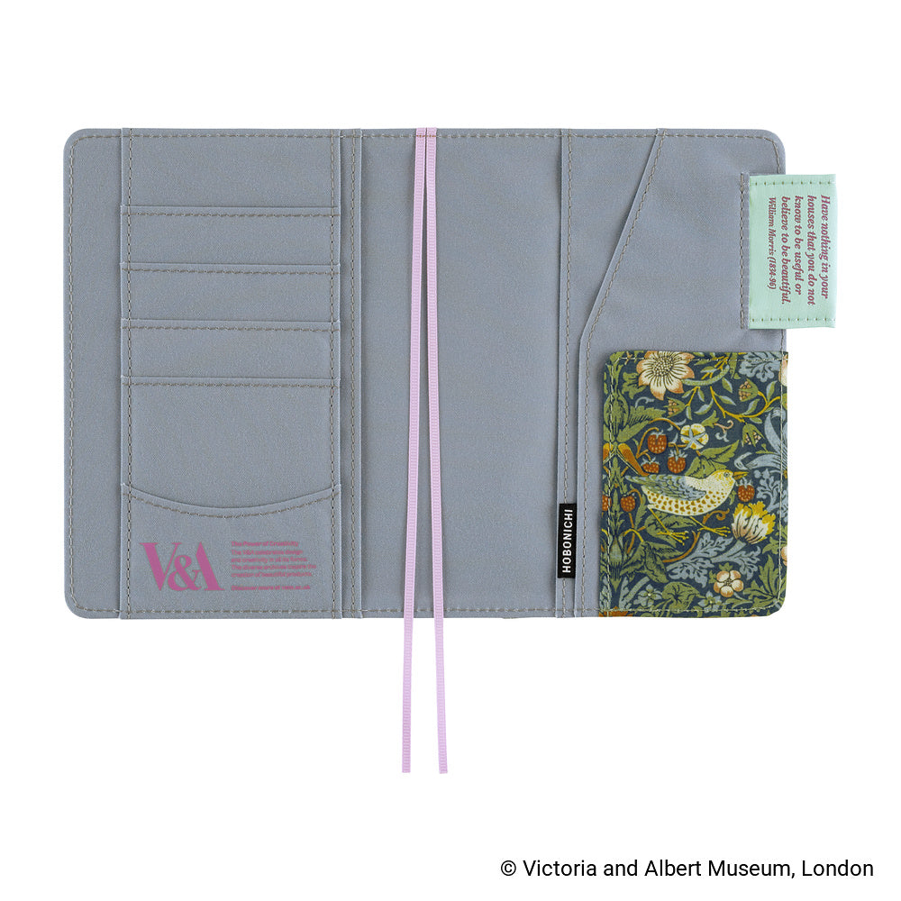 Hobonichi Cover A6 V&A Series: Strawberry Thief