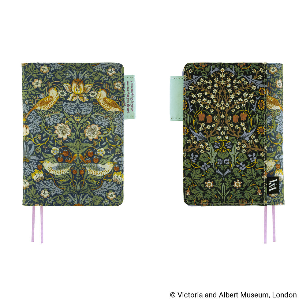 Hobonichi Cover A6 V&A Series: Strawberry Thief